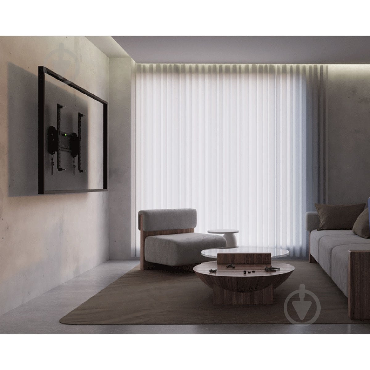 Крепление для телевизора Valore TWA-46 наклонные 42"-90" черный - фото 16