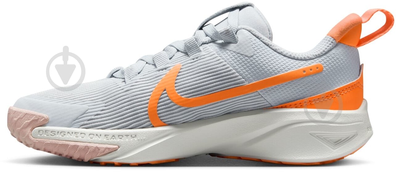 Кросівки для дівчаток Nike STAR RUNNER 4 DX7614-008 р.35 сірі - фото 4 Кросівки для дівчаток Nike STAR RUNNER 4 DX7614-008 р.35 сірі - фото 4