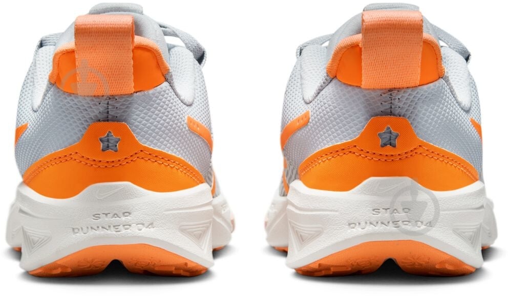 Кросівки для дівчаток Nike STAR RUNNER 4 DX7614-008 р.35 сірі - фото 6 Кросівки для дівчаток Nike STAR RUNNER 4 DX7614-008 р.35 сірі - фото 6