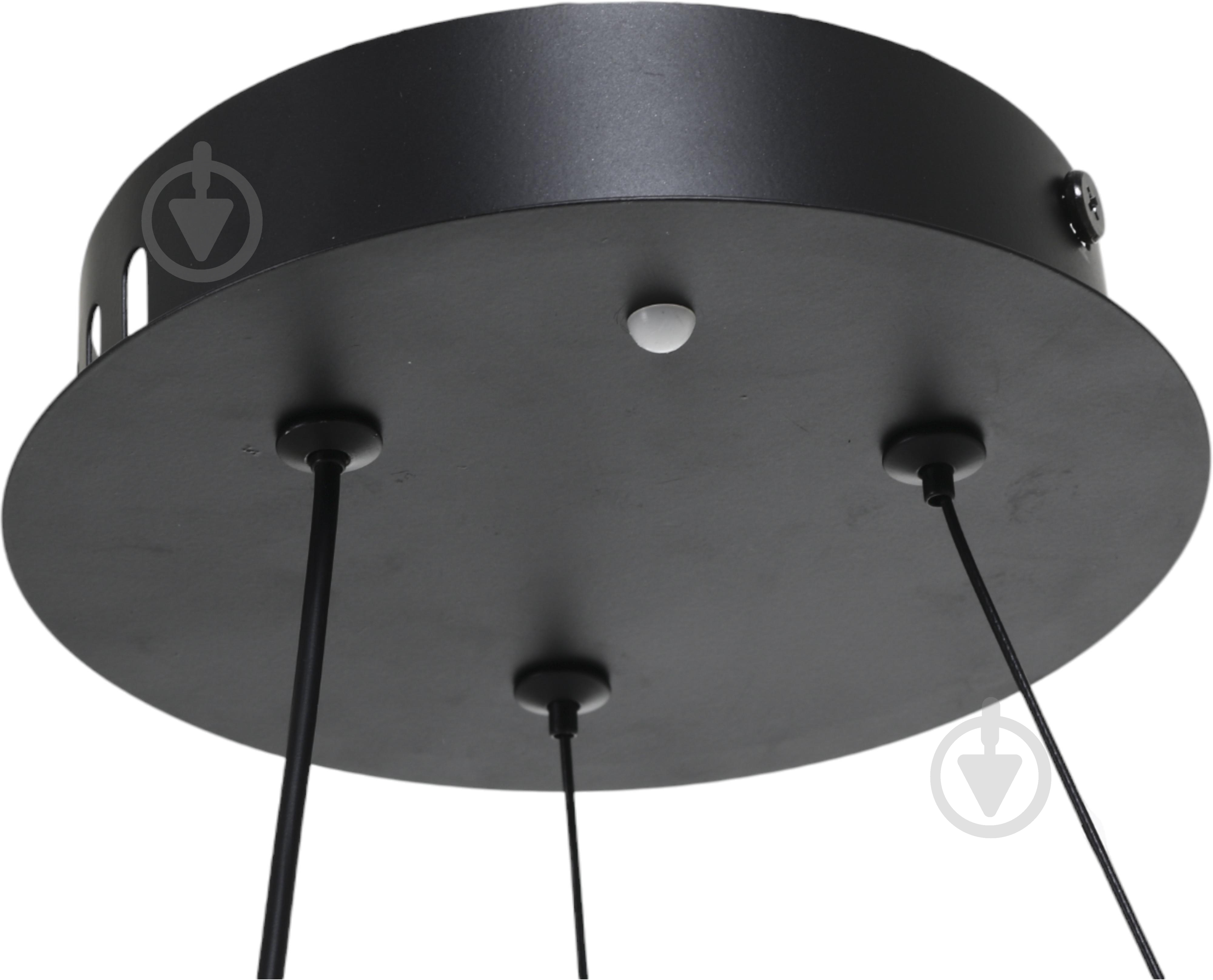 Люстра підвісна Sensio Led Acquario 68 Вт чорний ALG-55235/500 - фото 4