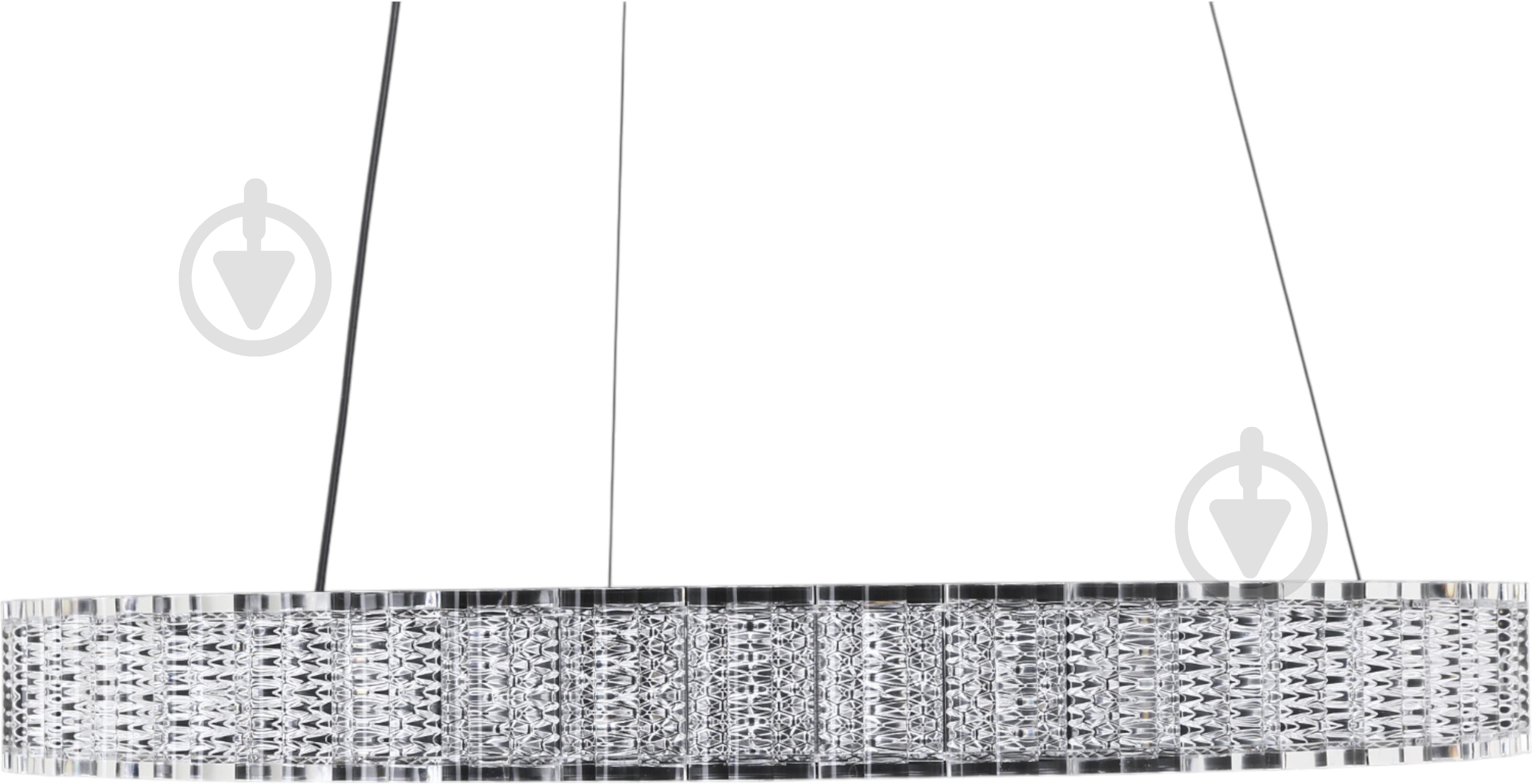 Люстра підвісна Sensio Led Acquario 68 Вт чорний ALG-55235/500 - фото 6