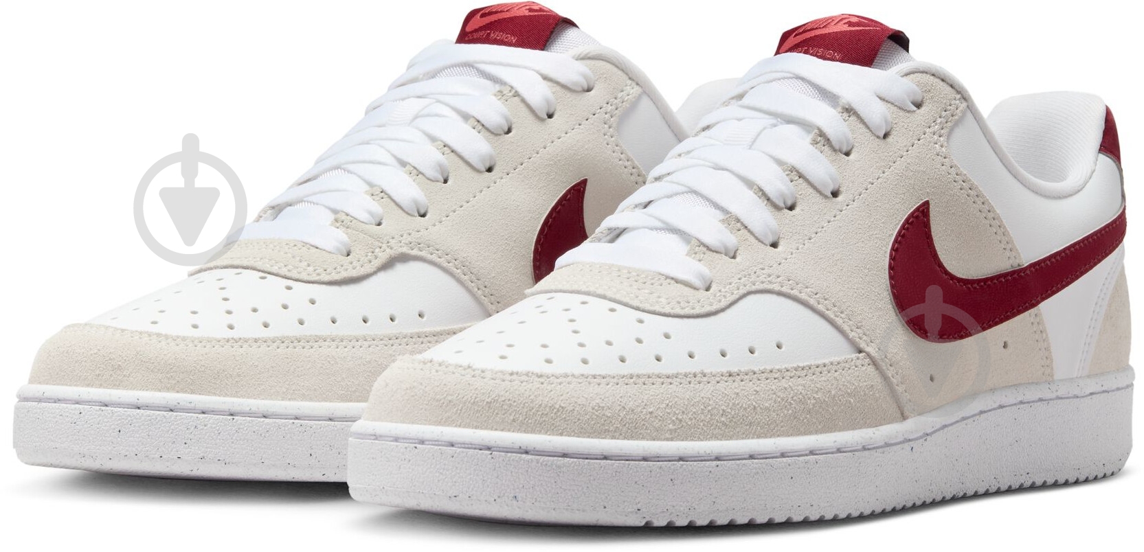 Кроссовки женские демисезонные Nike Court Vision Low FQ7628-100 р.42 белые - фото 5