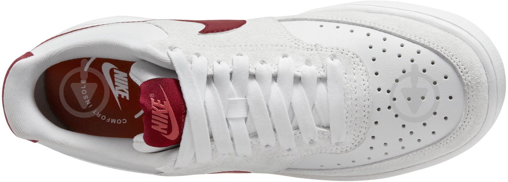 Кроссовки женские демисезонные Nike Court Vision Low FQ7628-100 р.42 белые - фото 8