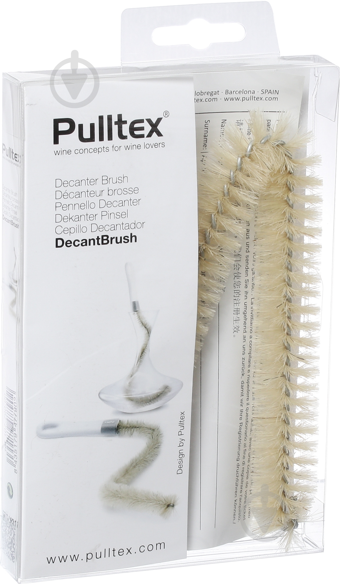 Ершик для мытья декантера 107-790-00 Pulltex - фото 2 Ершик для мытья декантера 107-790-00 Pulltex - фото 2