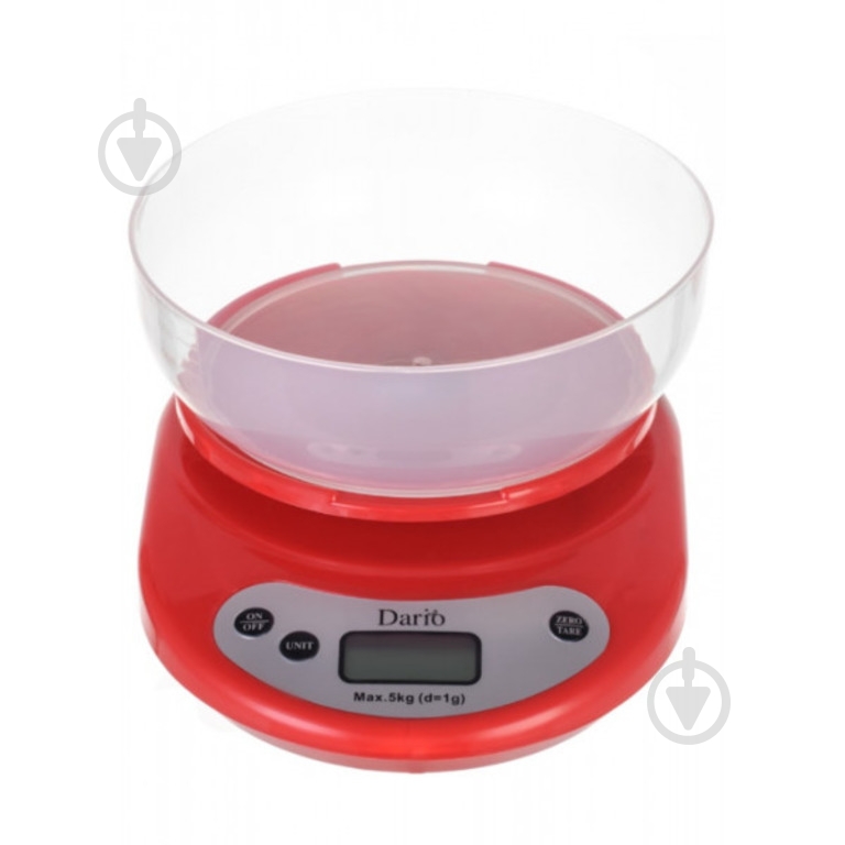 Весы кухонные Dario DKS-505 red - фото 1 Весы кухонные Dario DKS-505 red - фото 1
