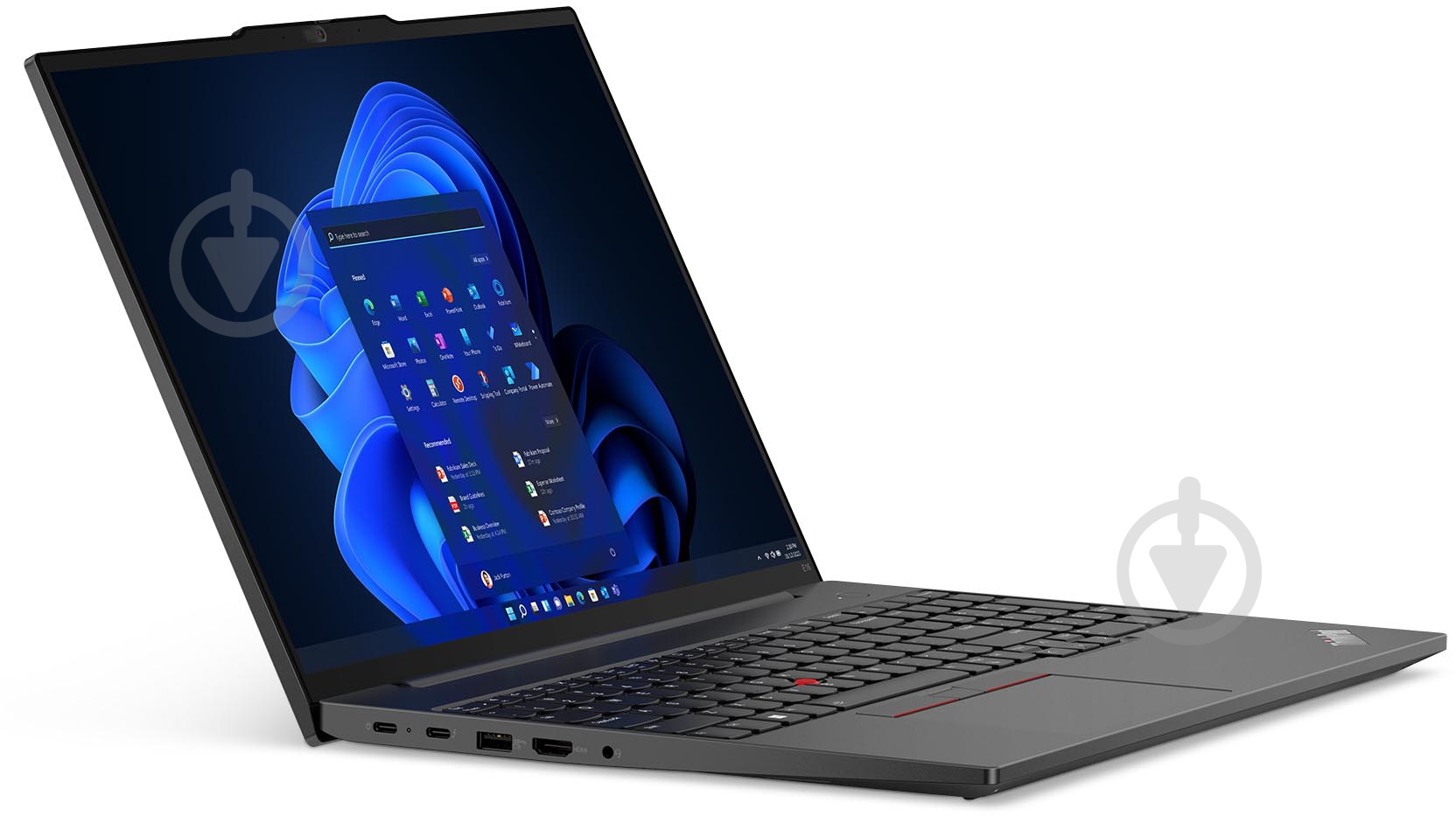 Ноутбук Lenovo ThinkPad E16 Gen 1 16" (21JN004SRA) graphite black - фото 9