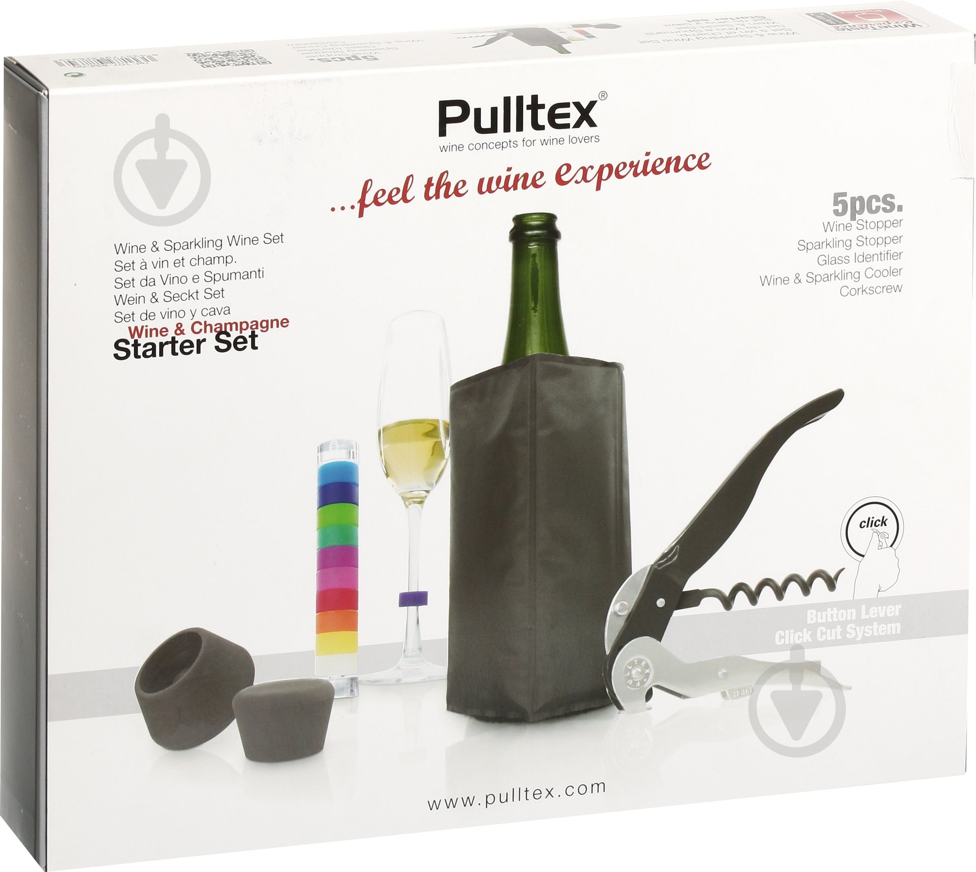 Набір для бару Pulltex 5 предметів 107-834-00 - фото 1 Набір для бару Pulltex 5 предметів 107-834-00 - фото 1