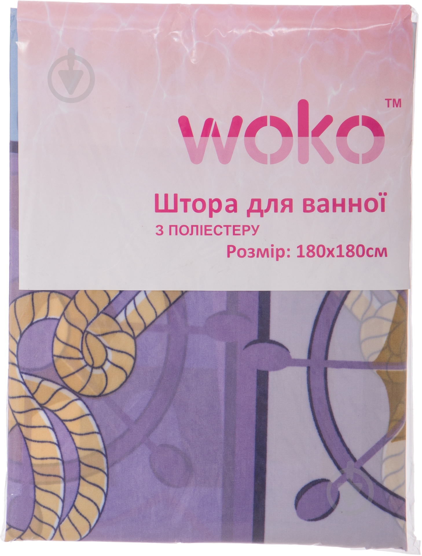 Штора для душа Woko 1406 - фото 3