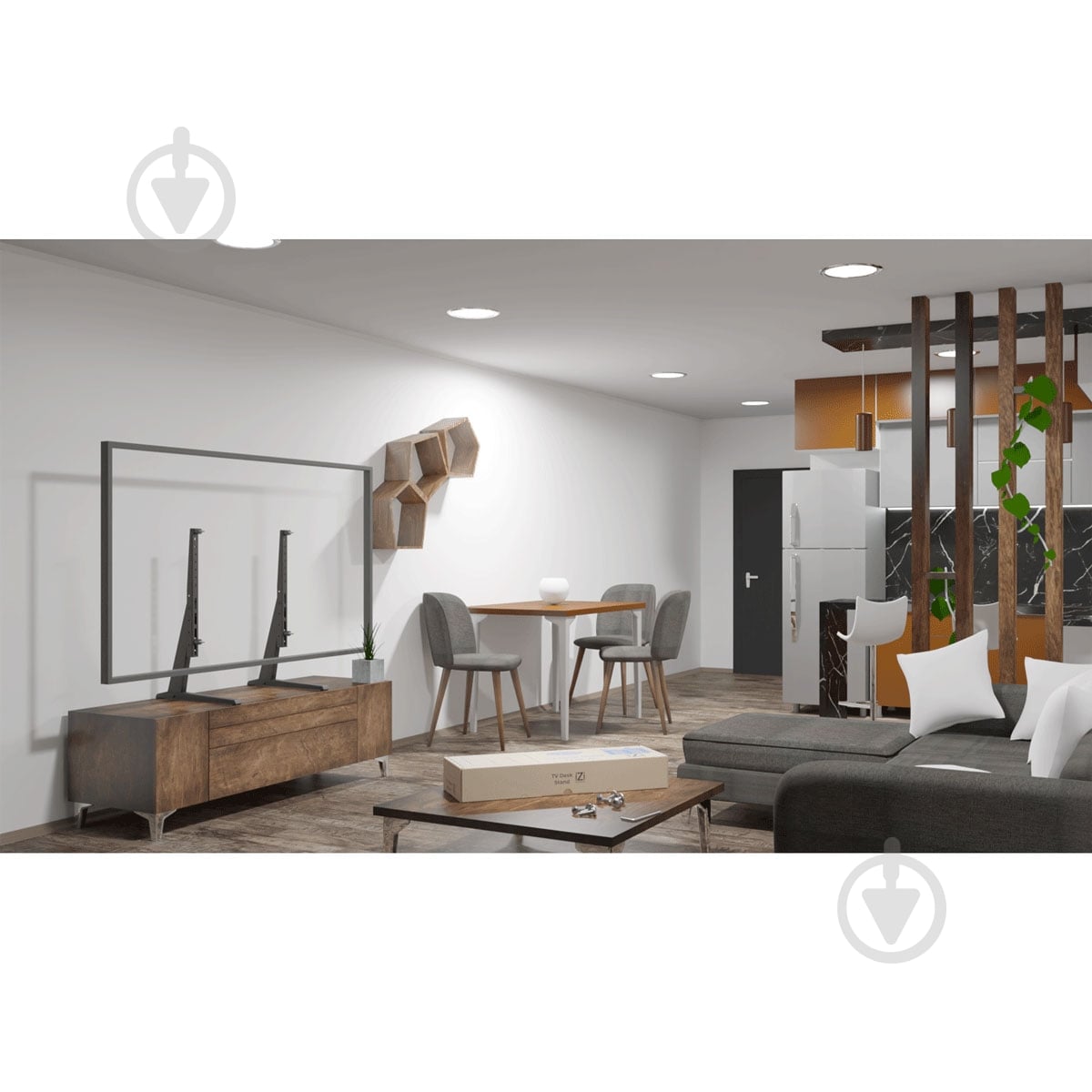 Кріплення для телевізора Valore TDS-4 фіксовані 43"-85" чорний - фото 13 Кріплення для телевізора Valore TDS-4 фіксовані 43"-85" чорний - фото 13