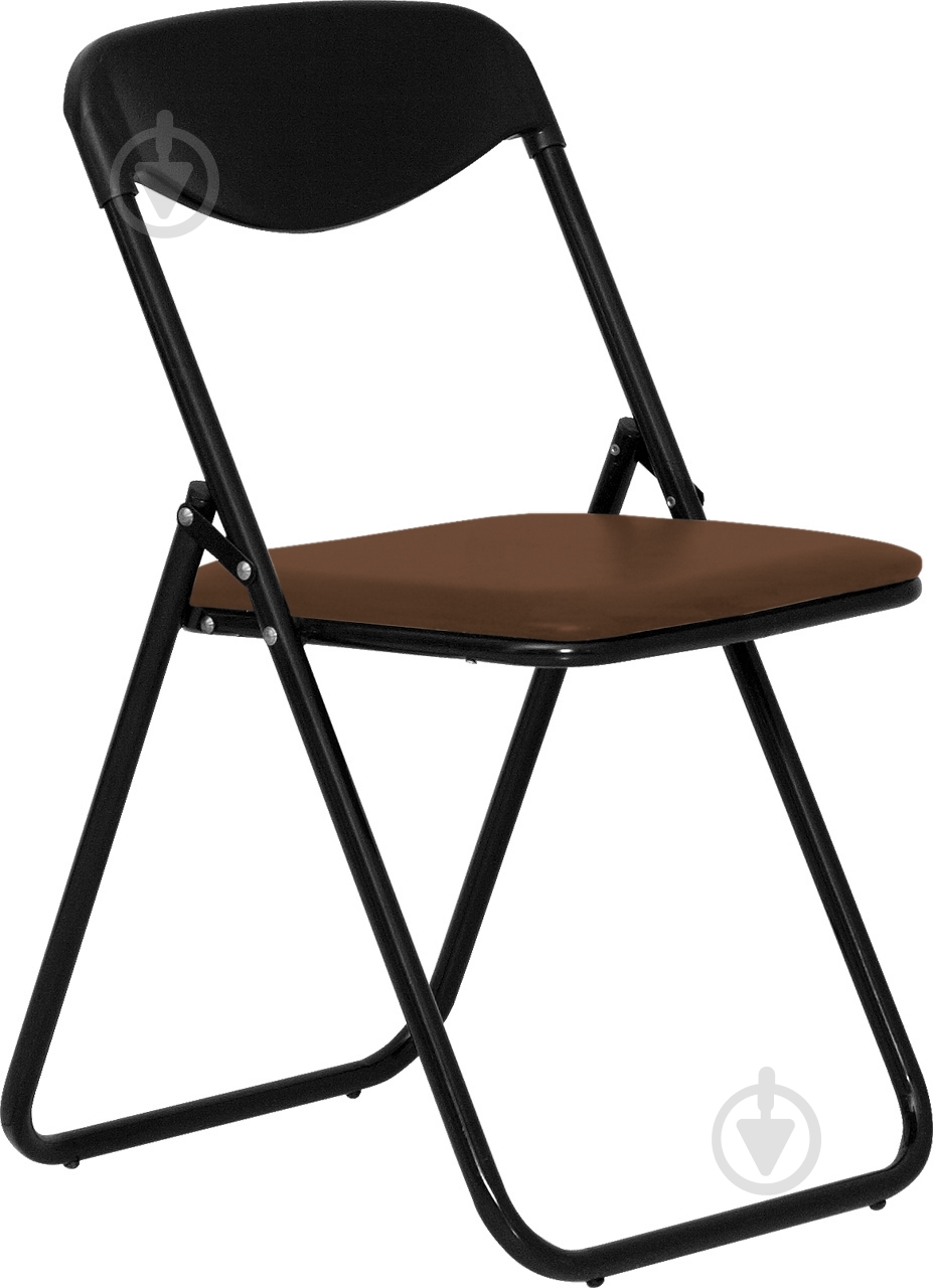 Стул Nowy Styl JACK BLACK V-19 коричневый / черный - фото 1