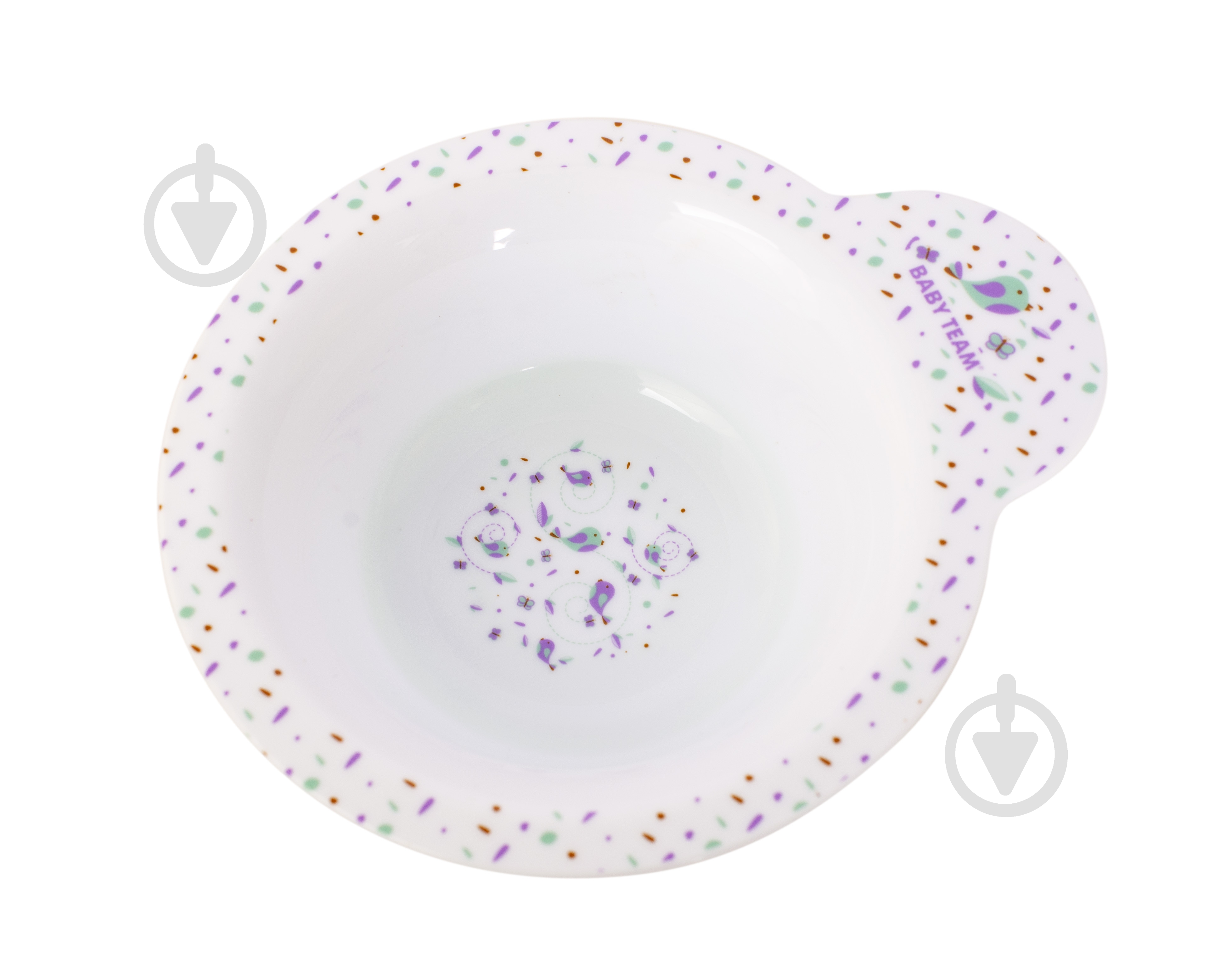 Набор детской посуды Baby Team 3 предмета - фото 4 Набор детской посуды Baby Team 3 предмета - фото 4