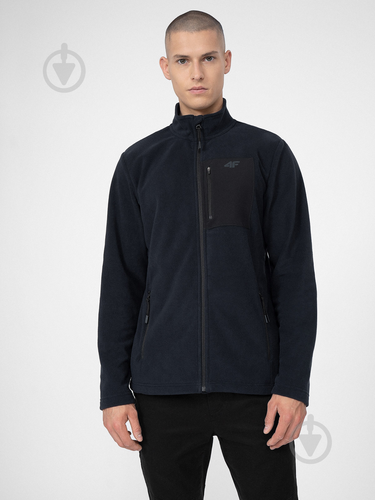 Джемпер 4F 4FSS23TFLEM074-30S р. 2XL синий - фото 1