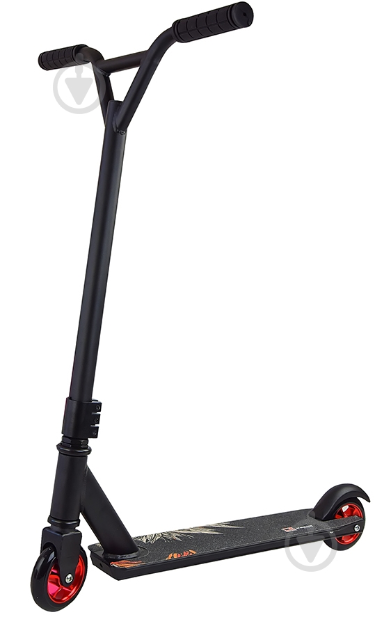 Самокат черный 190453 Black - фото 1