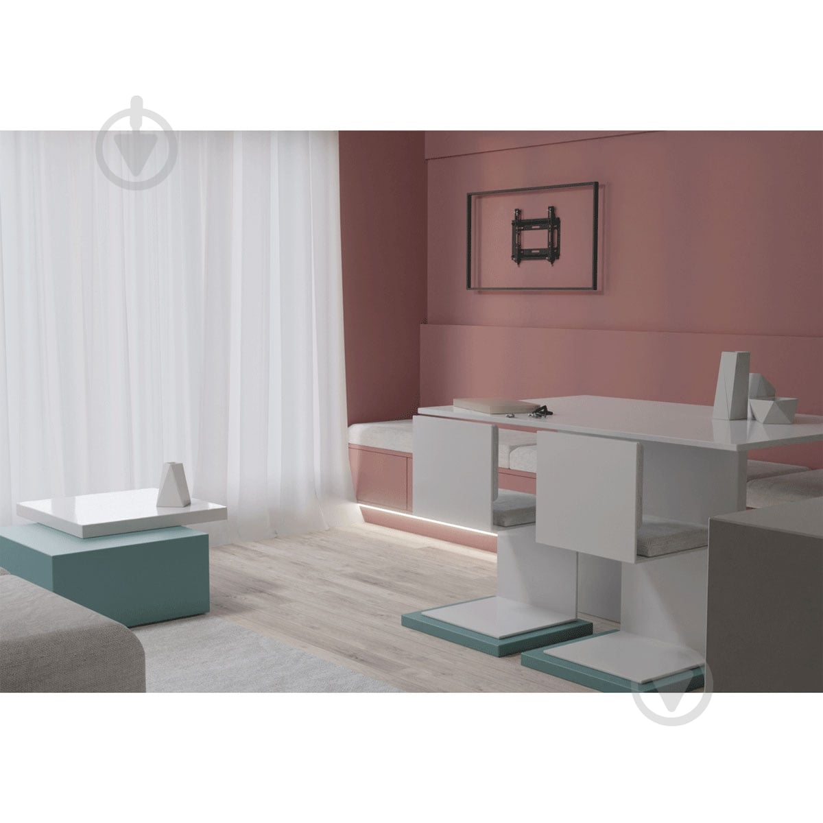 Крепление для телевизора Valore STW-22 фиксированные 10"-50" черный - фото 17