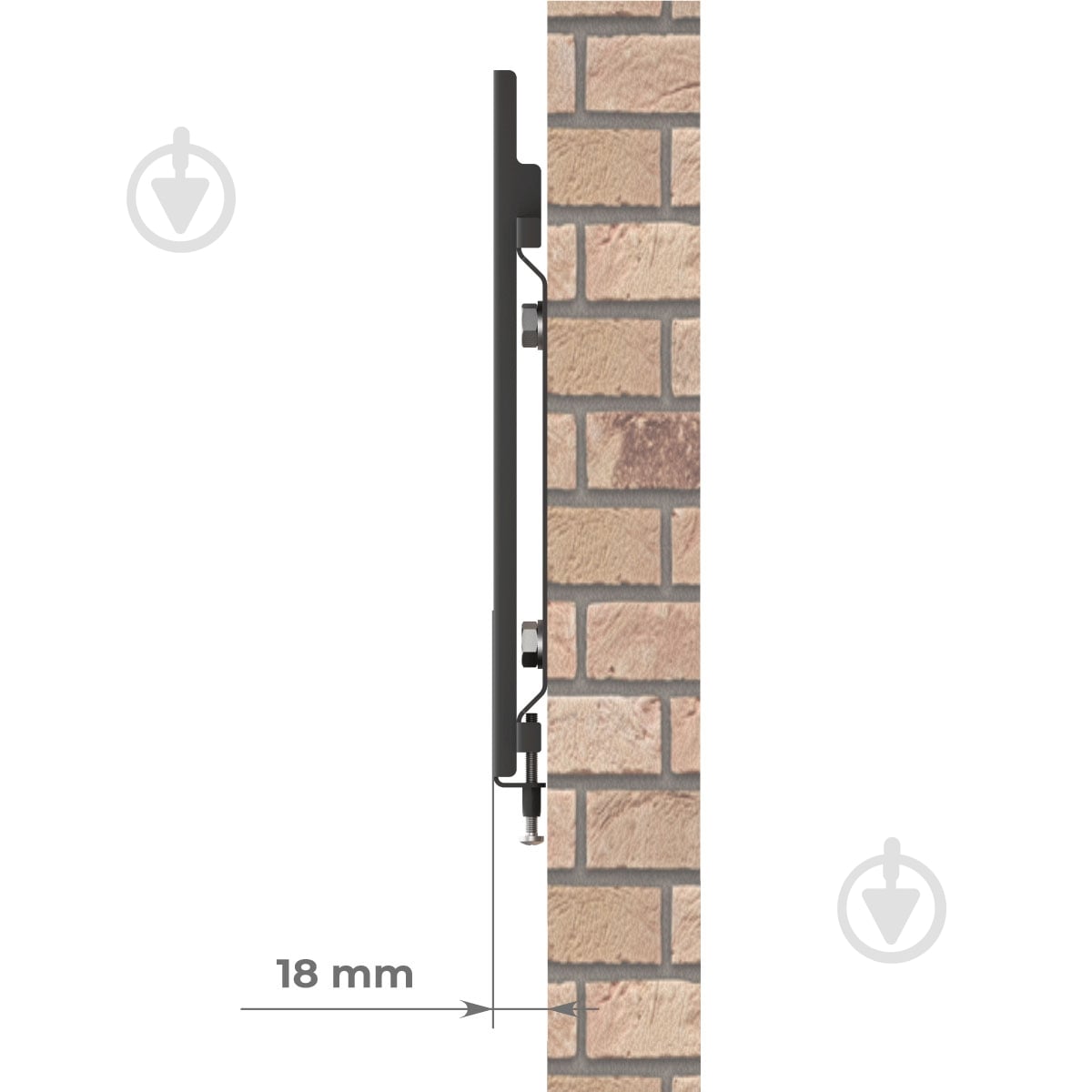 Крепление для телевизора Valore STW-22 фиксированные 10"-50" черный - фото 6