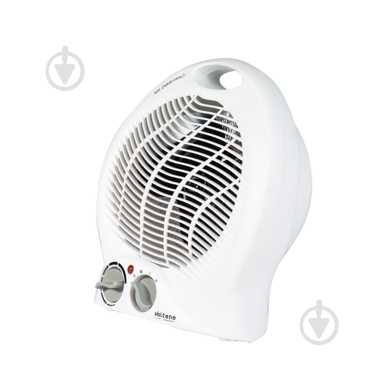 Тепловентилятор VO0280 электрический с термостатом 2000 Вт White - фото 3