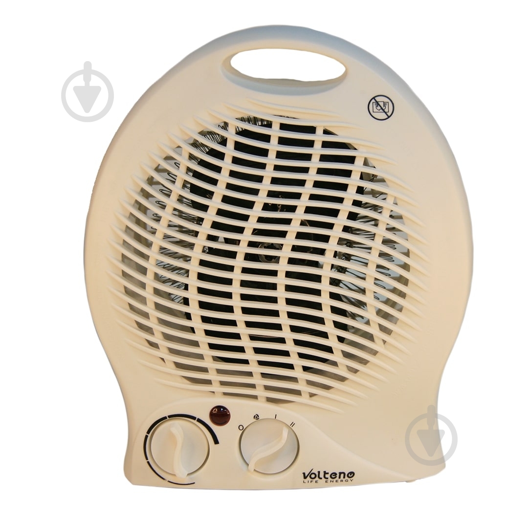 Тепловентилятор VO0280 электрический с термостатом 2000 Вт White - фото 1