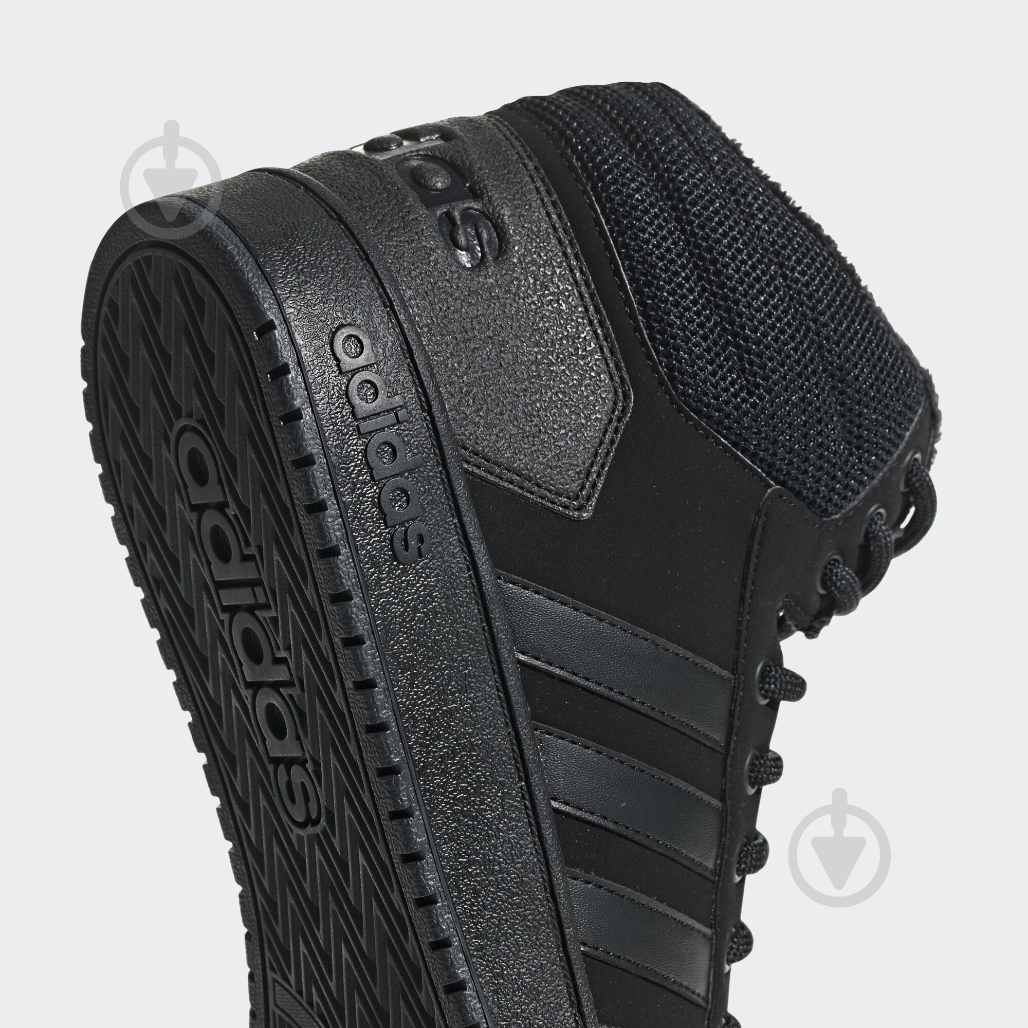 Ботинки Adidas HOOPS 2.0 MID B44621 р.44 2/3 черный - фото 7