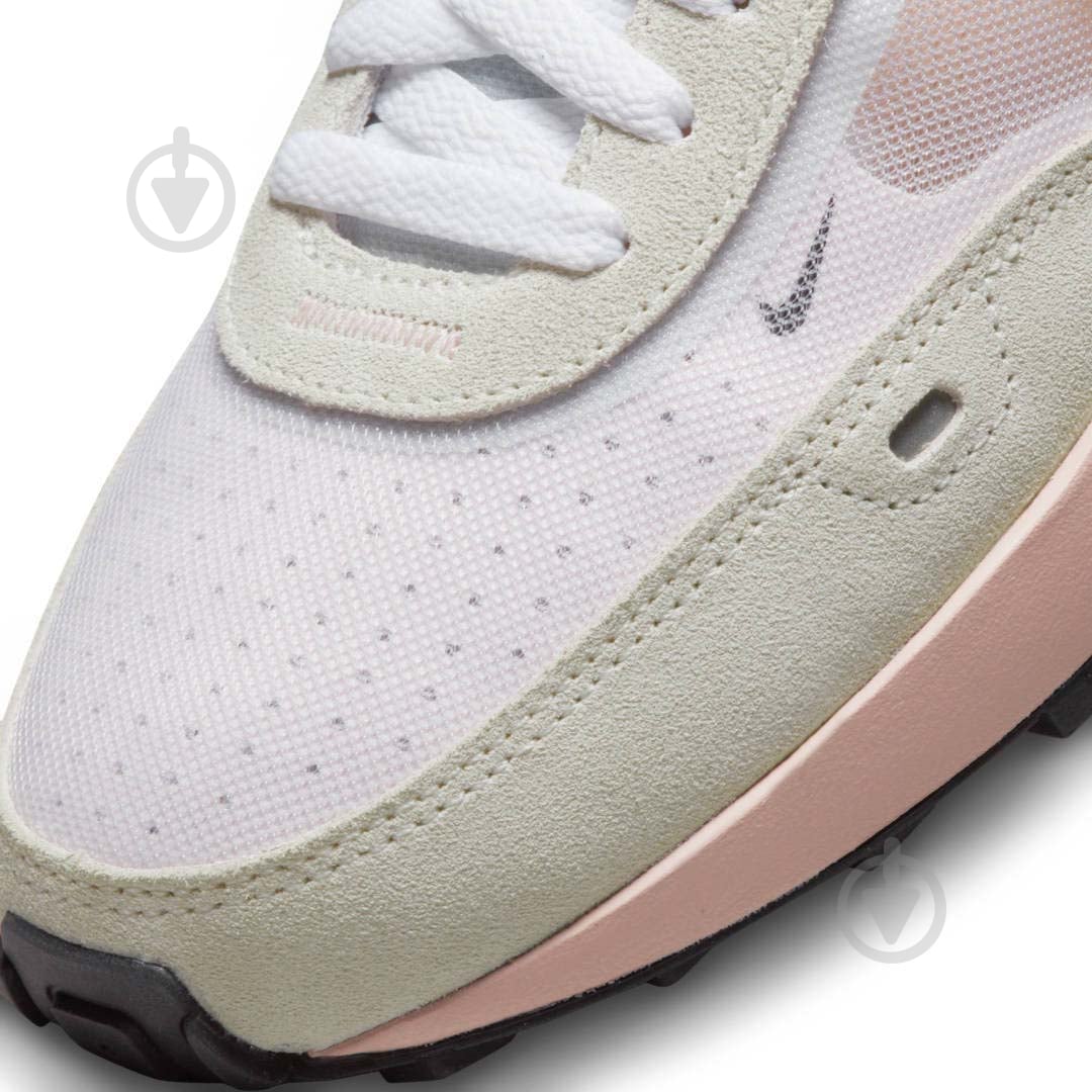 Кроссовки женские демисезонные Nike Waffle One DC2533-104 р.38 белые - фото 7