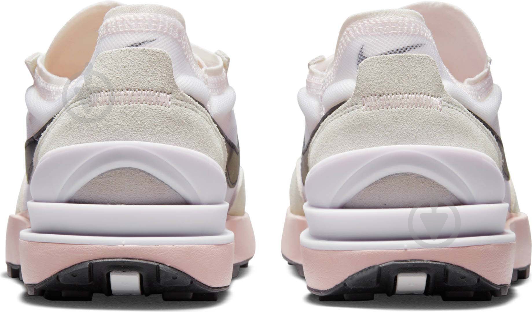 Кроссовки женские демисезонные Nike Waffle One DC2533-104 р.38 белые - фото 9