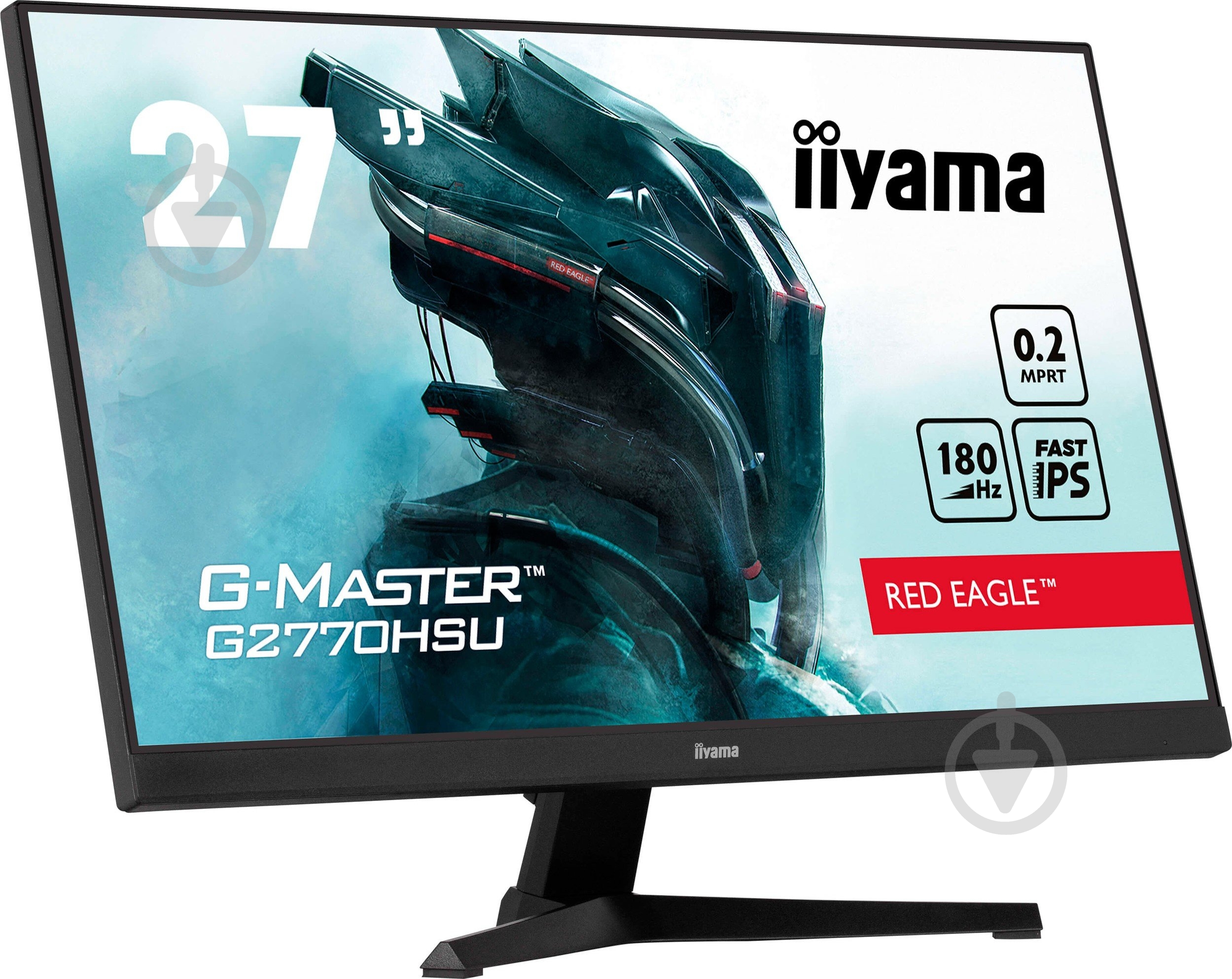 Монитор Iiyama G-Master Red Eagle 27" (G2770HSU-B6) - фото 2 Монитор Iiyama G-Master Red Eagle 27" (G2770HSU-B6) - фото 2