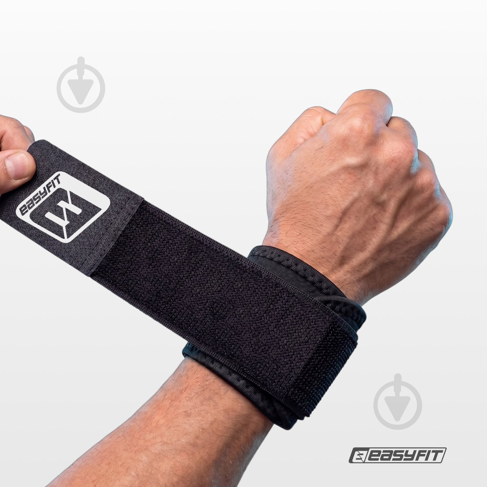 Напульсник на руку EasyFit р. one size чорний - фото 6