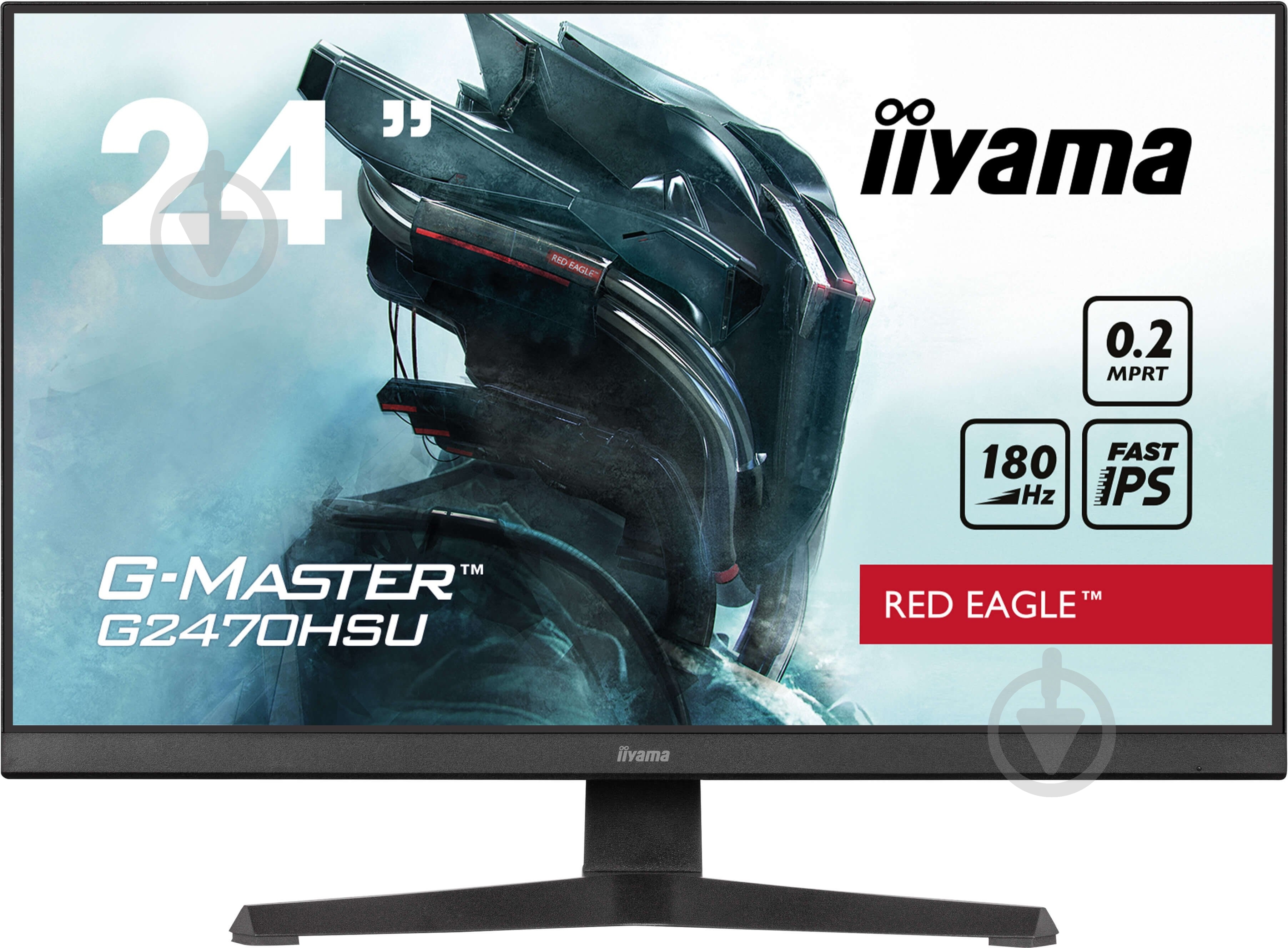 Монітор Iiyama G-Master Red Eagle 23,8" (G2470HSU-B6) - фото 1