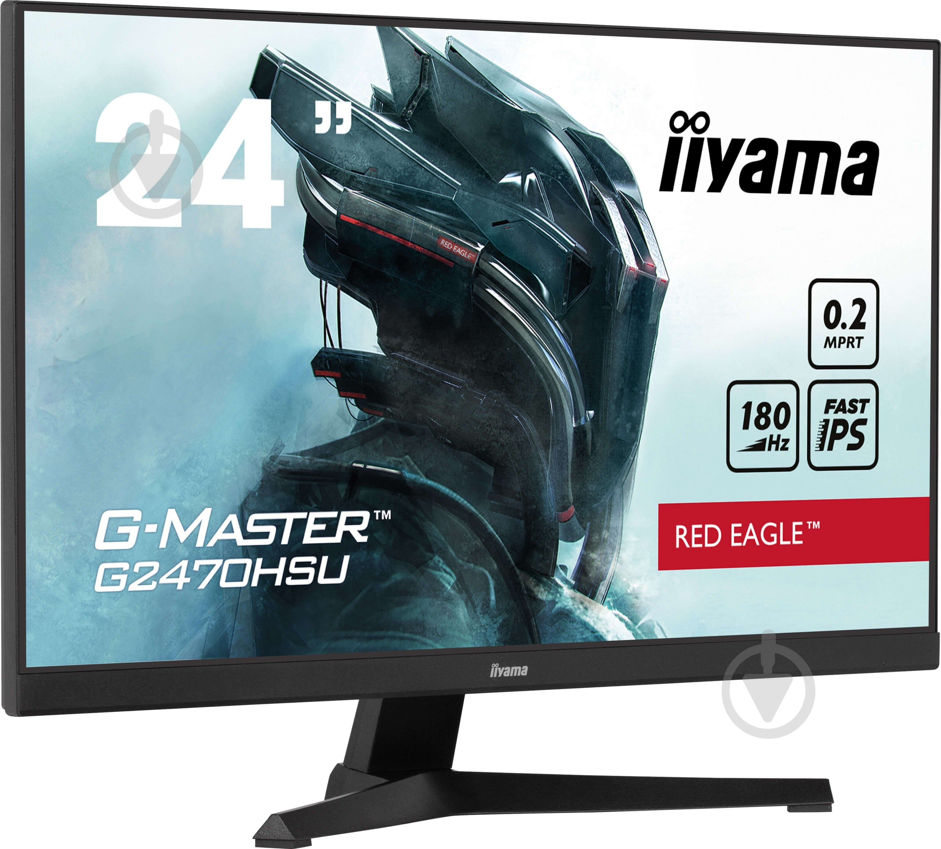 Монітор Iiyama G-Master Red Eagle 23,8" (G2470HSU-B6) - фото 2