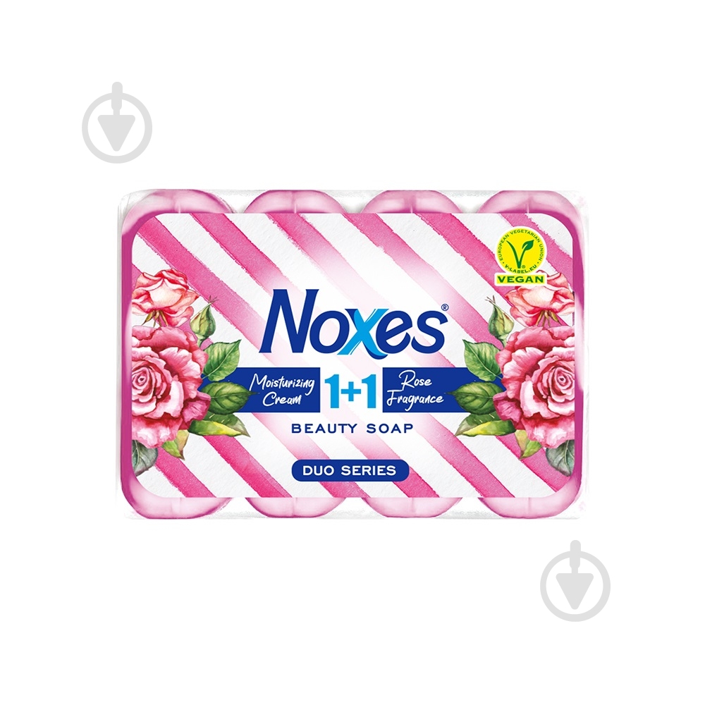 Мило NOXES Rose 85 г 4 шт./уп. - фото 1