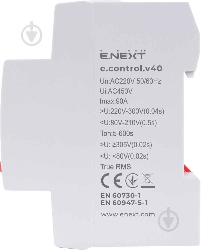 Реле напряжения E.NEXT e.control.v40 p0690032 - фото 5