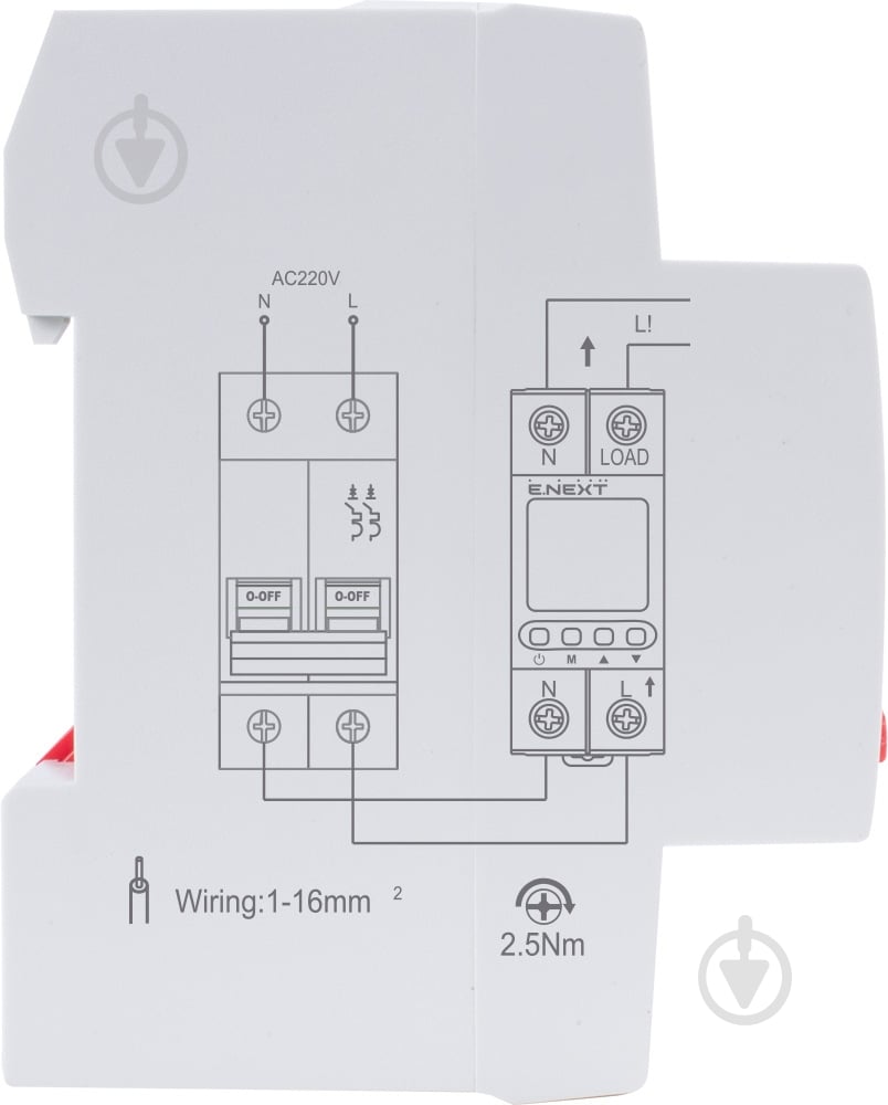 Реле напряжения E.NEXT e.control.v63 p0690033 - фото 3