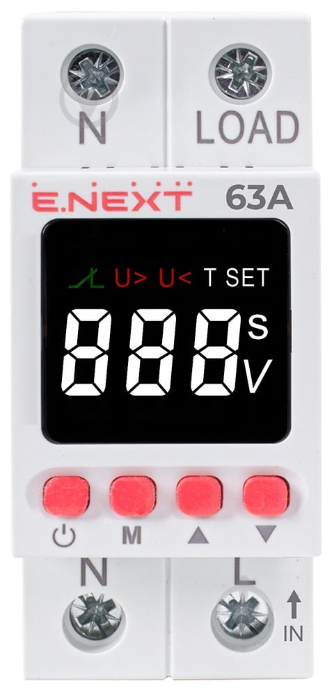 Реле напряжения E.NEXT e.control.v63 p0690033 - фото 2
