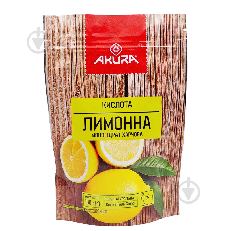 Кислота лимонная Akura 100 г - фото 1