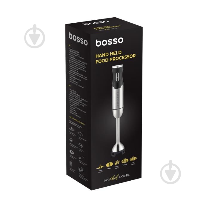 Блендер ручной BOSSO ProChef 1000-BL - фото 12