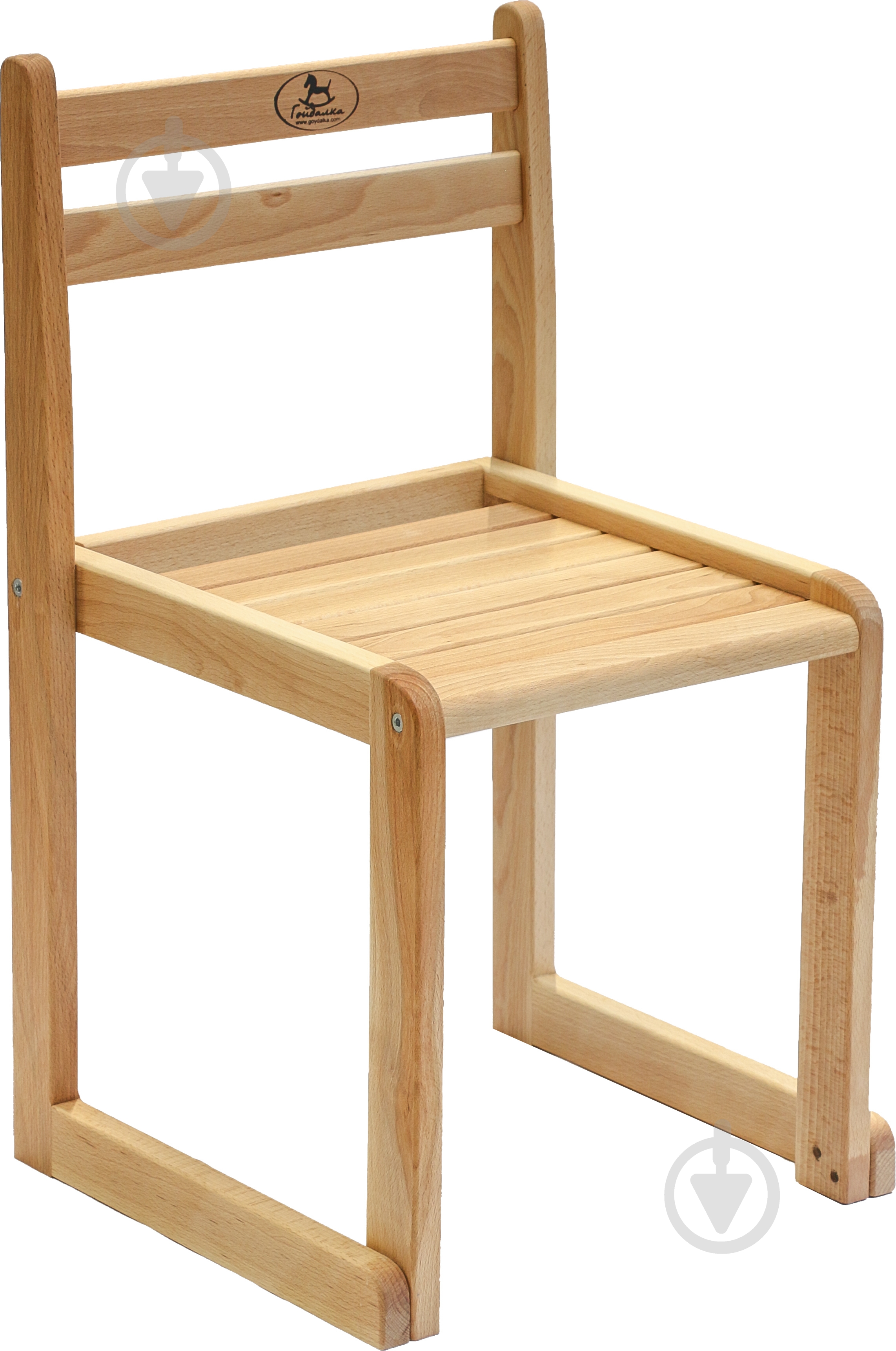 Стул детский деревянный Гойдалка 340 бук - фото 1