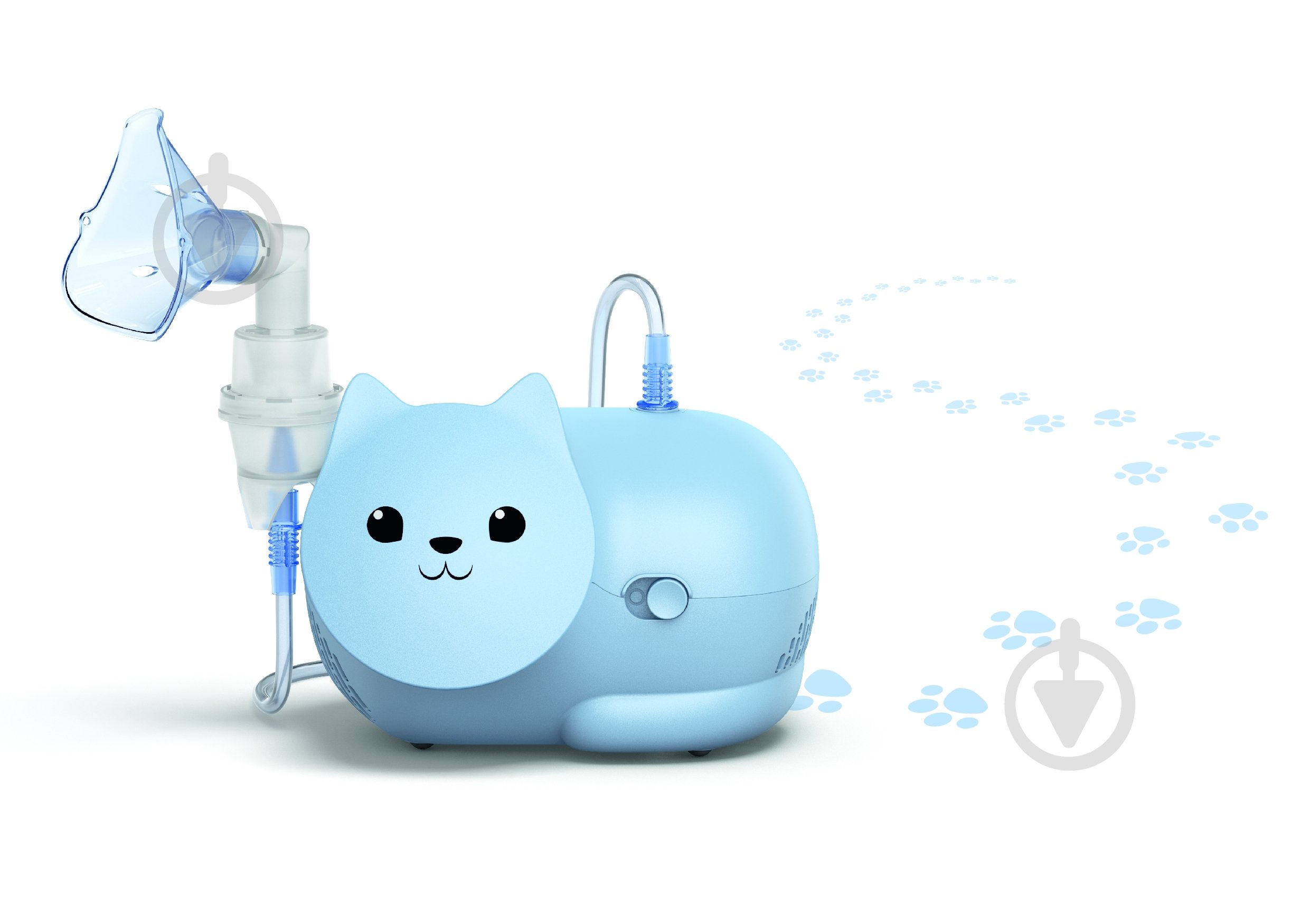 Інгалятор компресорний Omron Nami Cat (NE-C303К-KDE) - фото 3 Інгалятор компресорний Omron Nami Cat (NE-C303К-KDE) - фото 3