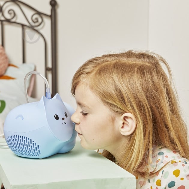 Інгалятор компресорний Omron Nami Cat (NE-C303К-KDE) - фото 7 Інгалятор компресорний Omron Nami Cat (NE-C303К-KDE) - фото 7