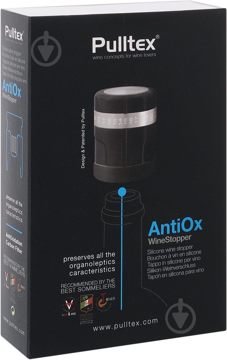 Пробка для винной бутылки Pulltex AntiOx 107-798-00 - фото 3 Пробка для винной бутылки Pulltex AntiOx 107-798-00 - фото 3