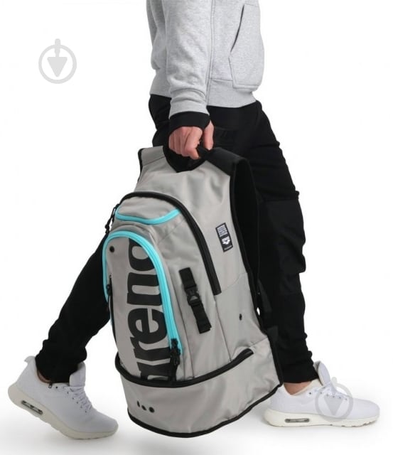 Рюкзак спортивный Arena FASTPACK 3.0 005295-104 40 л серый - фото 3