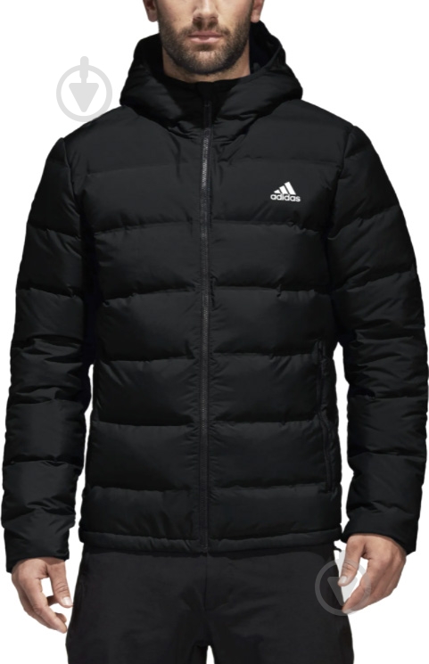 Пуховик чоловічий зимовий Adidas Helionic Ho Jkt BQ2001 р.M чорний - фото 3 Пуховик чоловічий зимовий Adidas Helionic Ho Jkt BQ2001 р.M чорний - фото 3