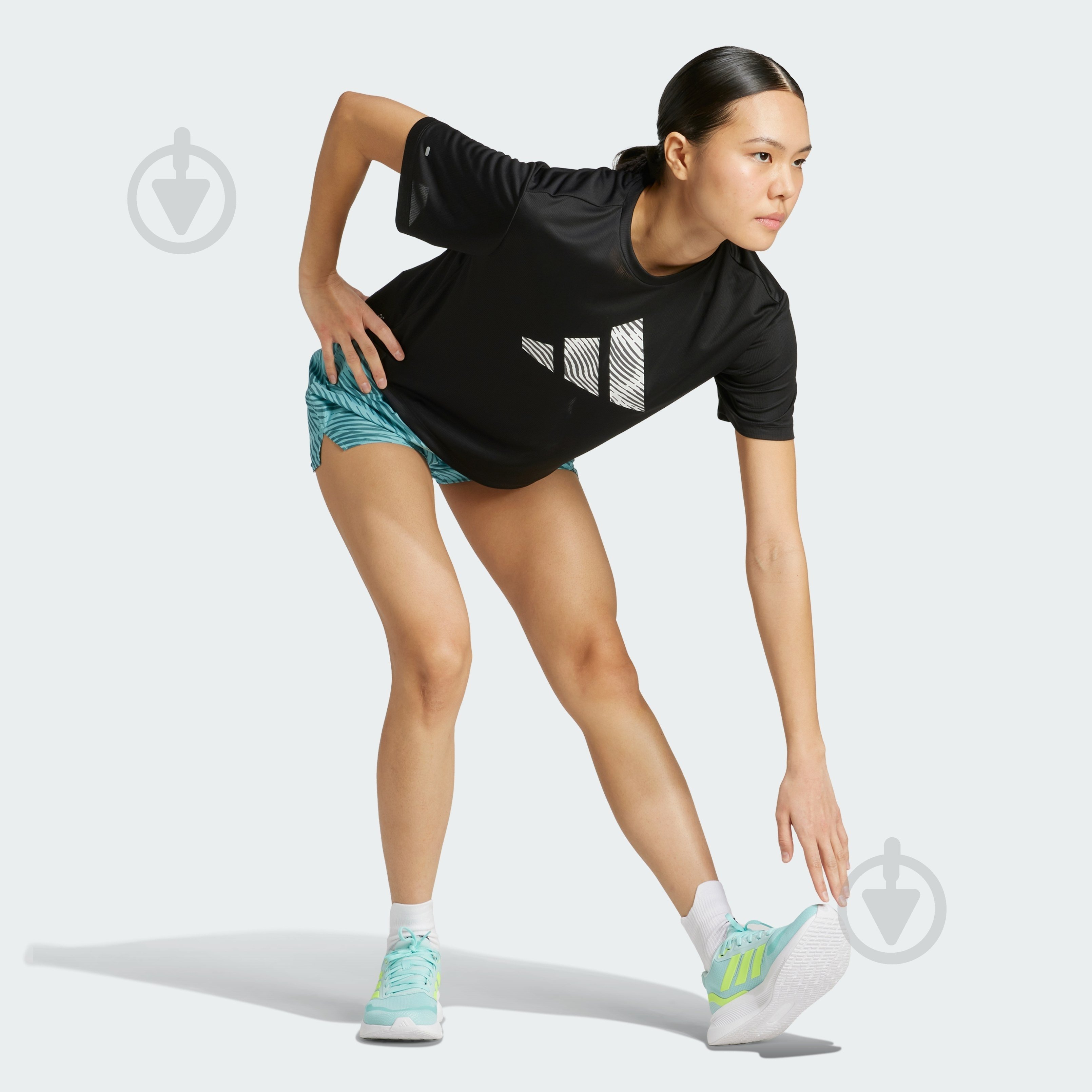 Шорты Adidas adi365 E BL S W JN6142 р. L бирюзовый - фото 6 Шорты Adidas adi365 E BL S W JN6142 р. L бирюзовый - фото 6