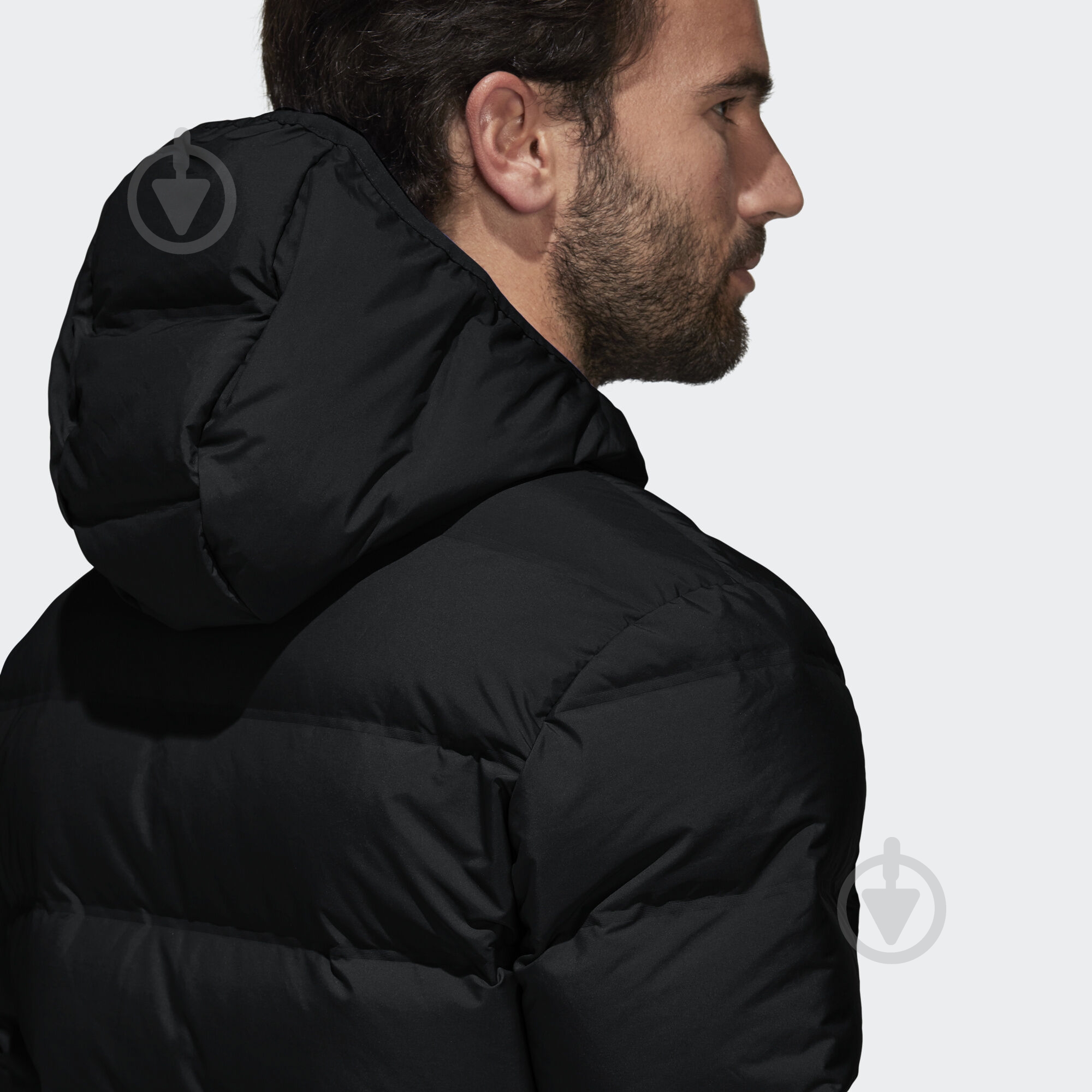 Пуховик мужской зимний Adidas Helionic Ho Jkt BQ2001 р.3XL черный - фото 9