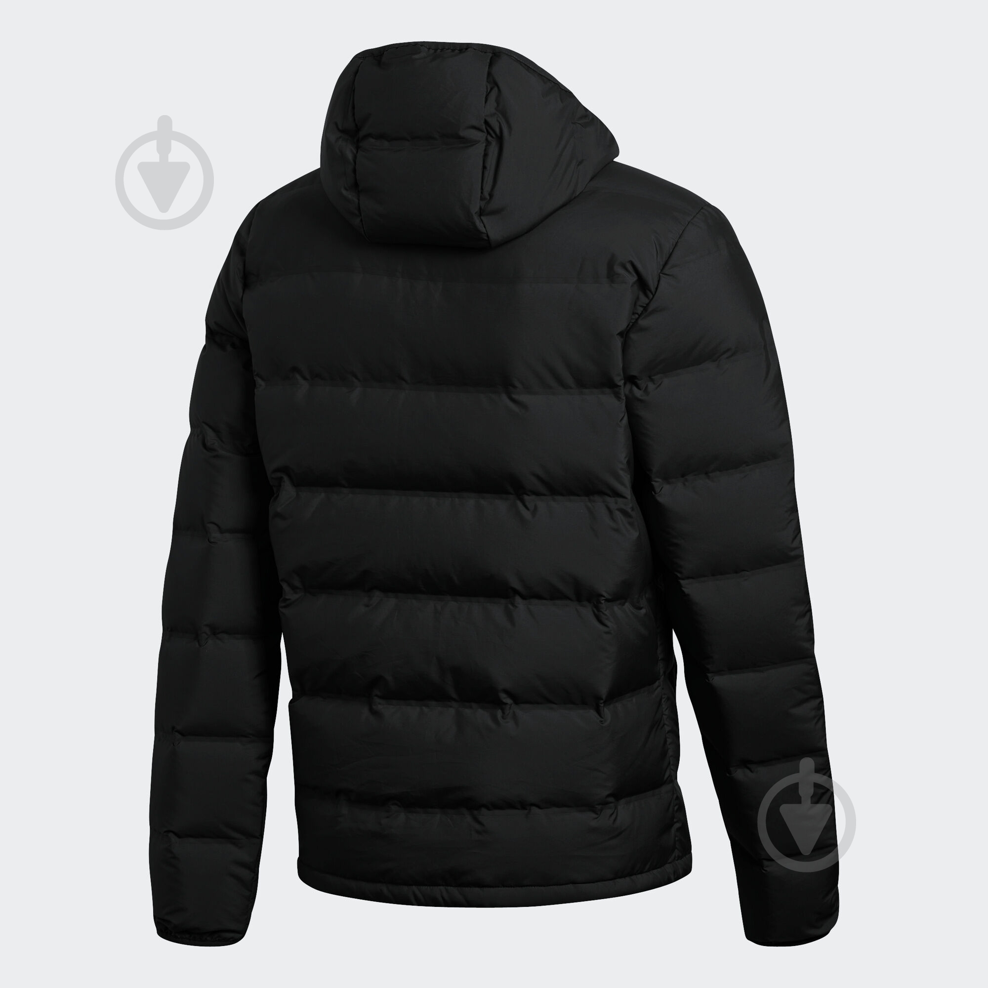 Пуховик мужской зимний Adidas Helionic Ho Jkt BQ2001 р.3XL черный - фото 2