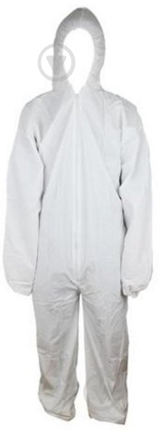 Комбинезон для малярных работ Tempo р. XL белый - фото 1 Комбинезон для малярных работ Tempo р. XL белый - фото 1