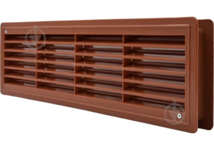 Решетка AirRoxy дверная 115x430 calvados 02-131 пластик коричневый - фото 1 Решетка AirRoxy дверная 115x430 calvados 02-131 пластик коричневый - фото 1