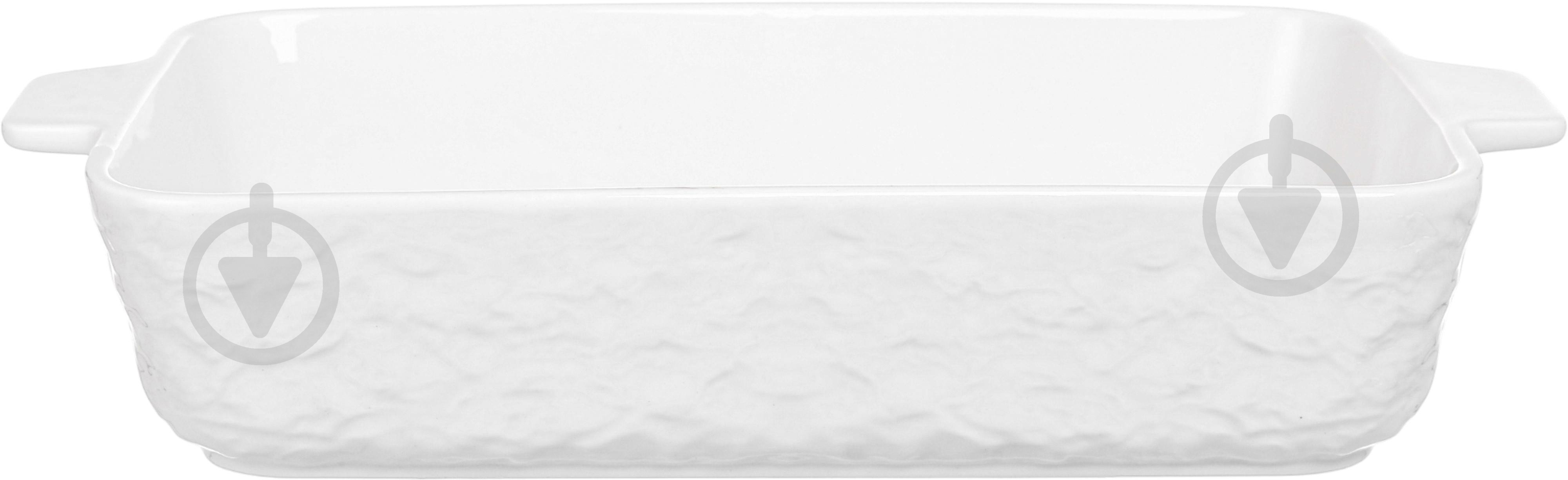 Форма для запекания Maxmark 35,5х21,3х7 см белая MK-CB78005 - фото 2