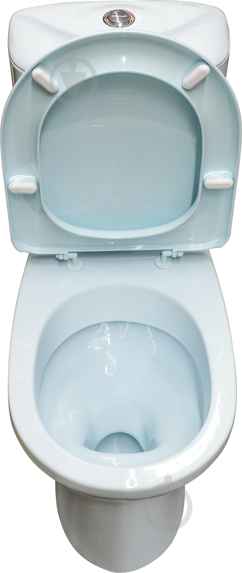 Унитаз-компакт Керамин Палитра МС голубой - фото 2