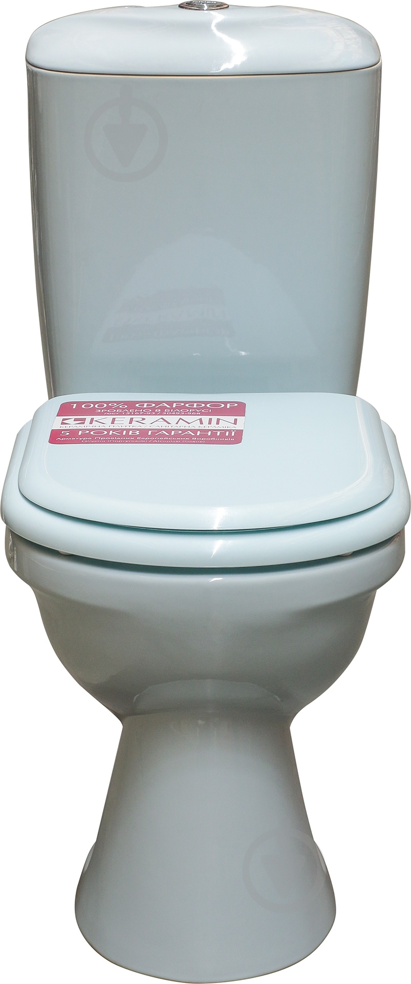 Унитаз-компакт Керамин Палитра МС голубой - фото 4