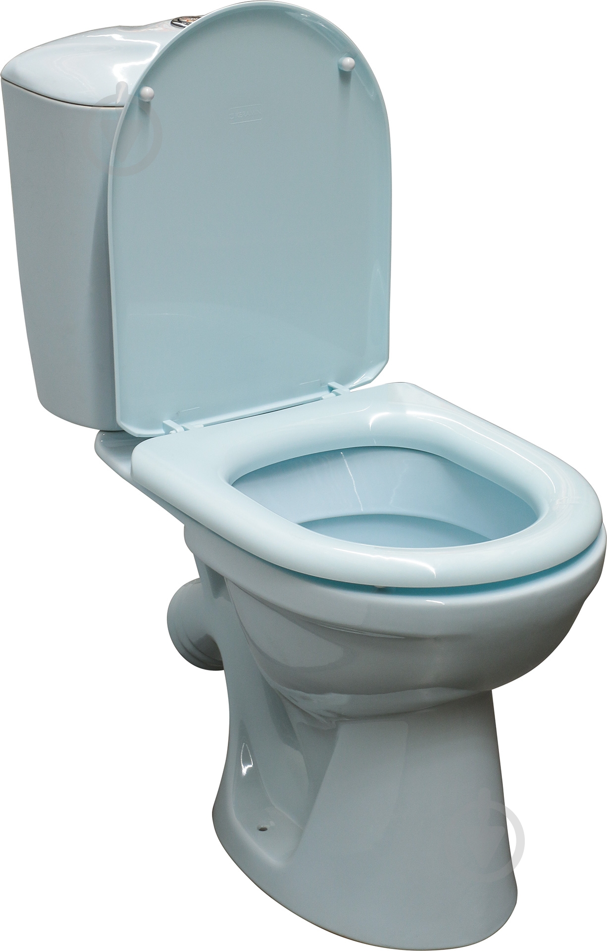 Унитаз-компакт Керамин Палитра МС голубой - фото 1