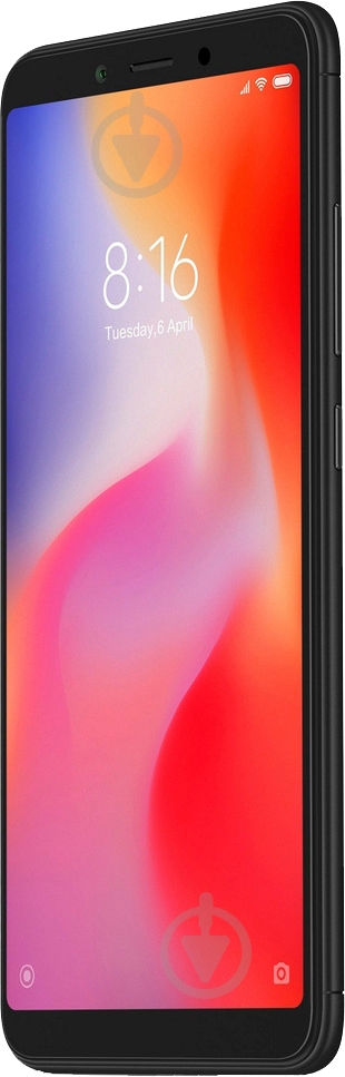 Смартфон Xiaomi Redmi 6 3/64GB black (403591) - фото 3